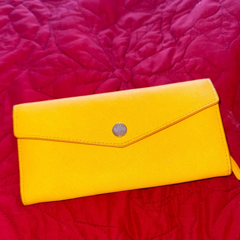 Michael Kors Yellow Women's Clutch Wallet